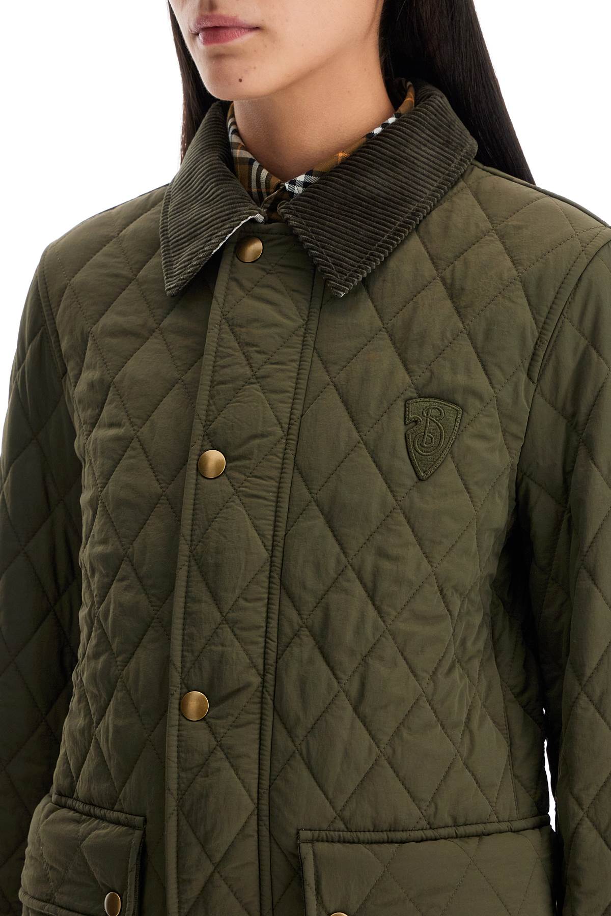 quilted nylon jacket