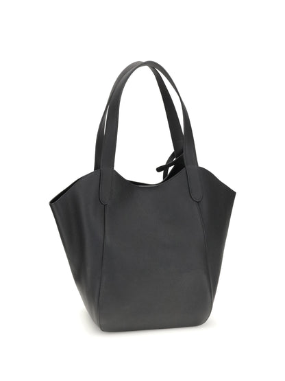 GIORGIO ARMANI OS medium suede shoulder bag