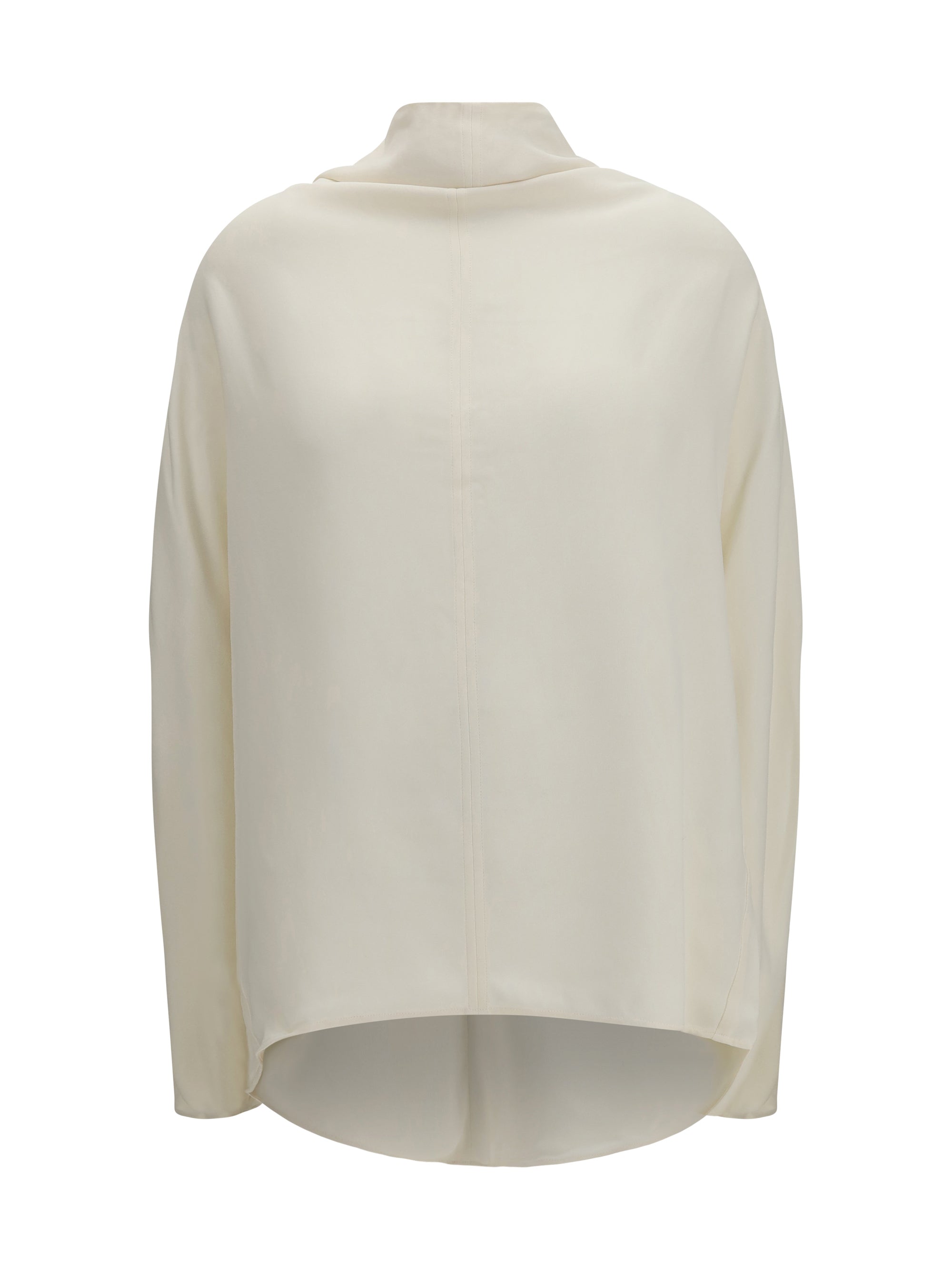 cowl neck blouse