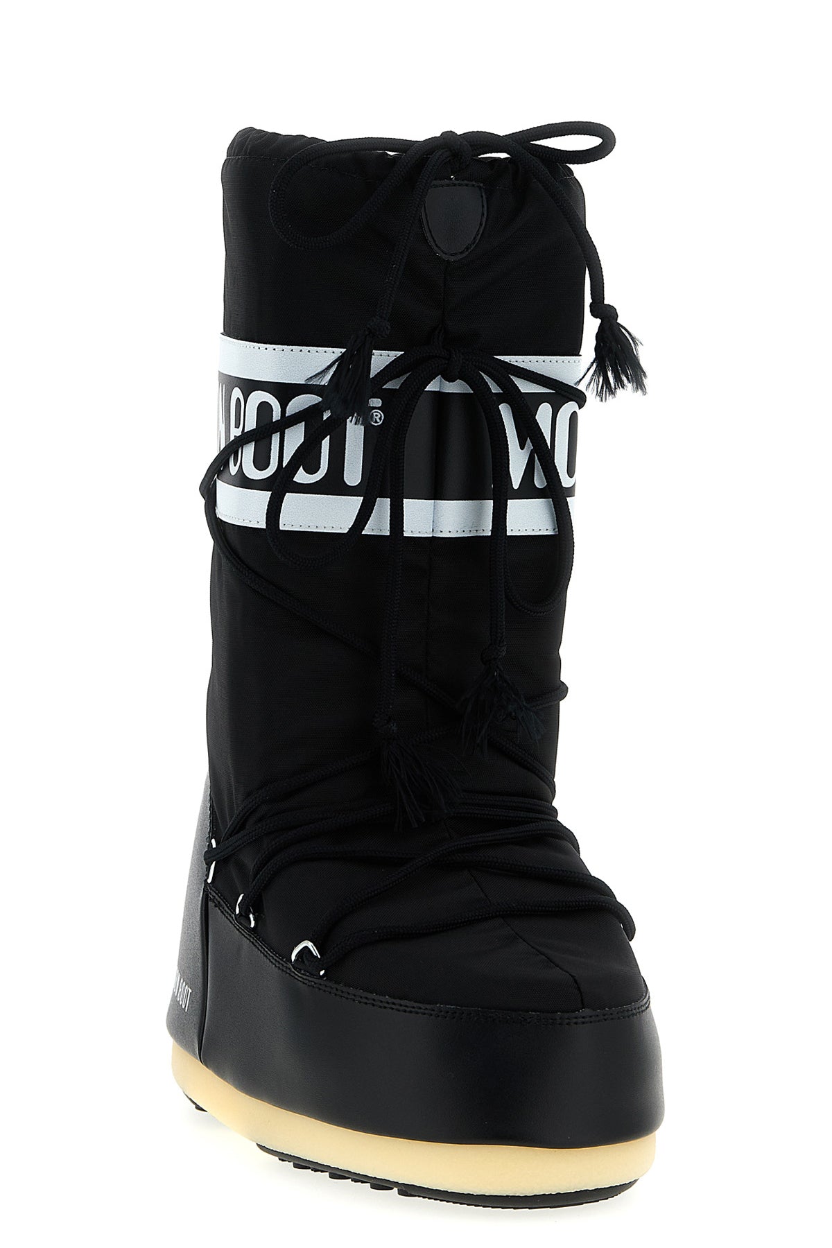 icon water-repellent nylon and pvc boots