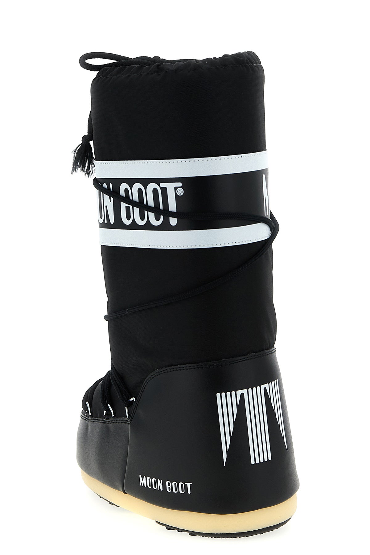 icon water-repellent nylon and pvc boots