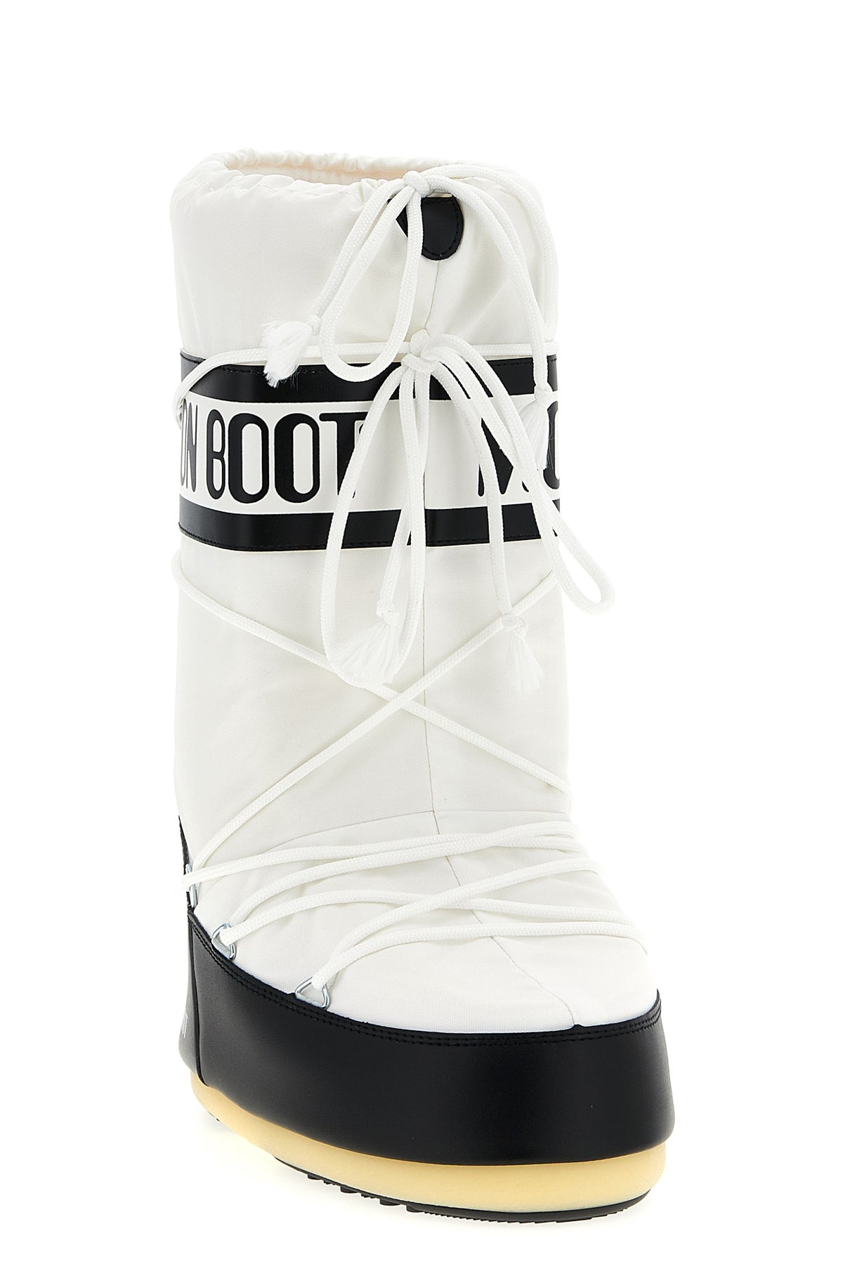icon water-repellent nylon and pvc boots