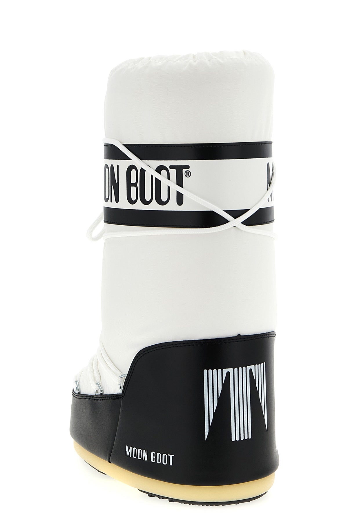 icon water-repellent nylon and pvc boots