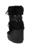 icon faux fur eco-fur boots