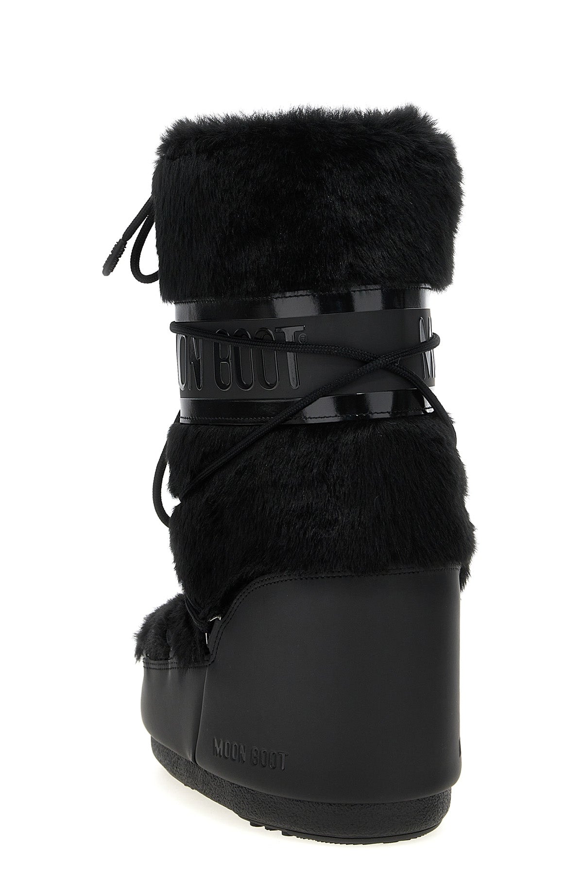 icon faux fur eco-fur boots