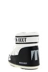 icon low water-repellent nylon and pvc ankle boots