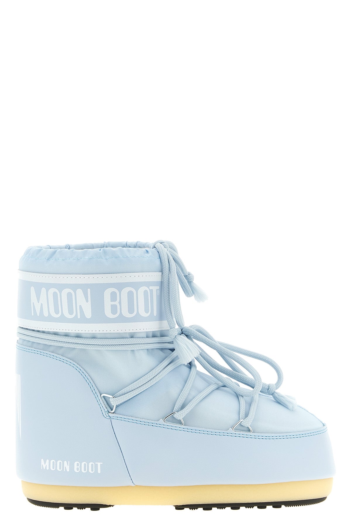 the moon boot icon low snow boots feature a padded silhouette
