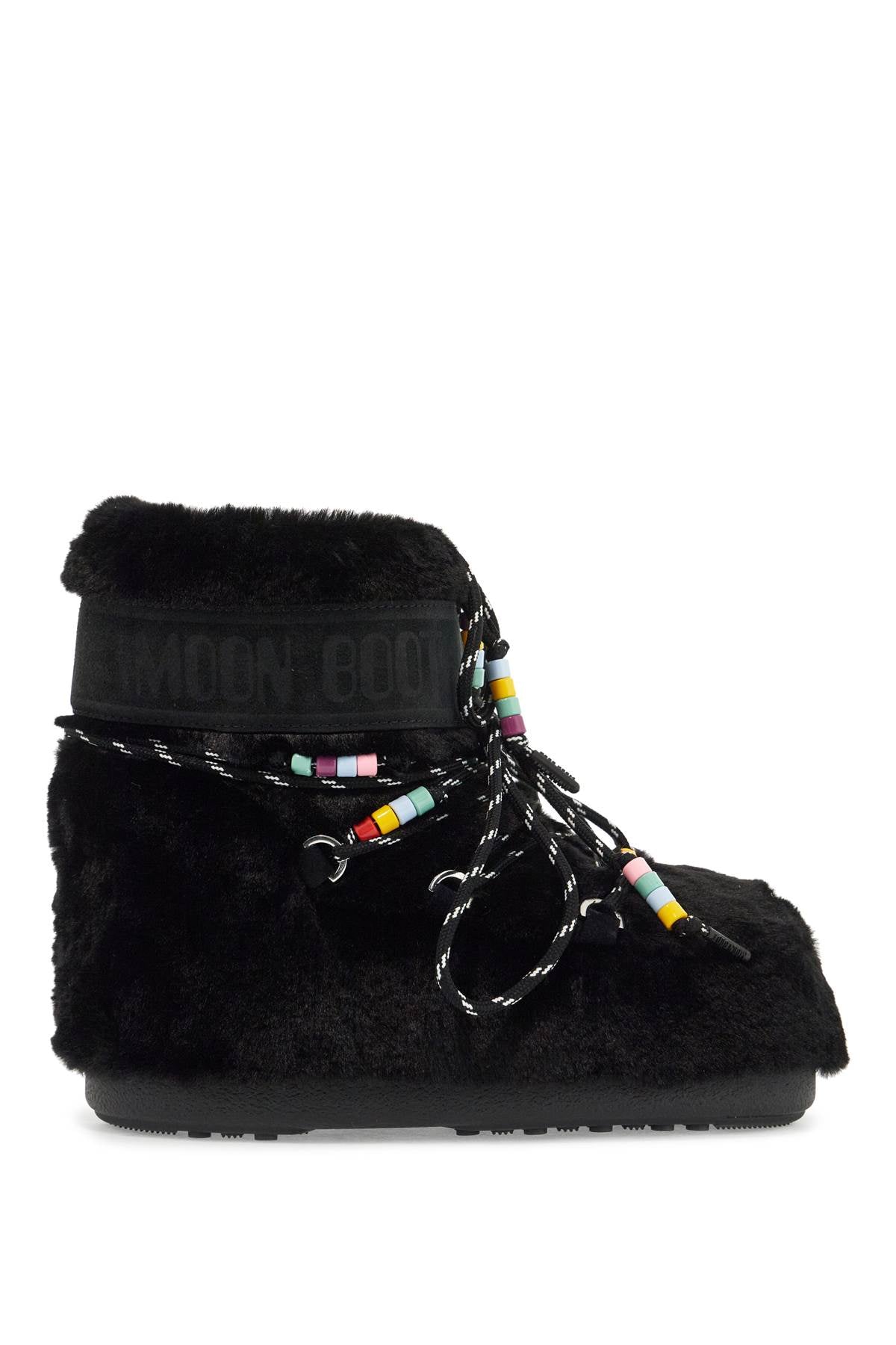 icon low eco-fur snow boots with