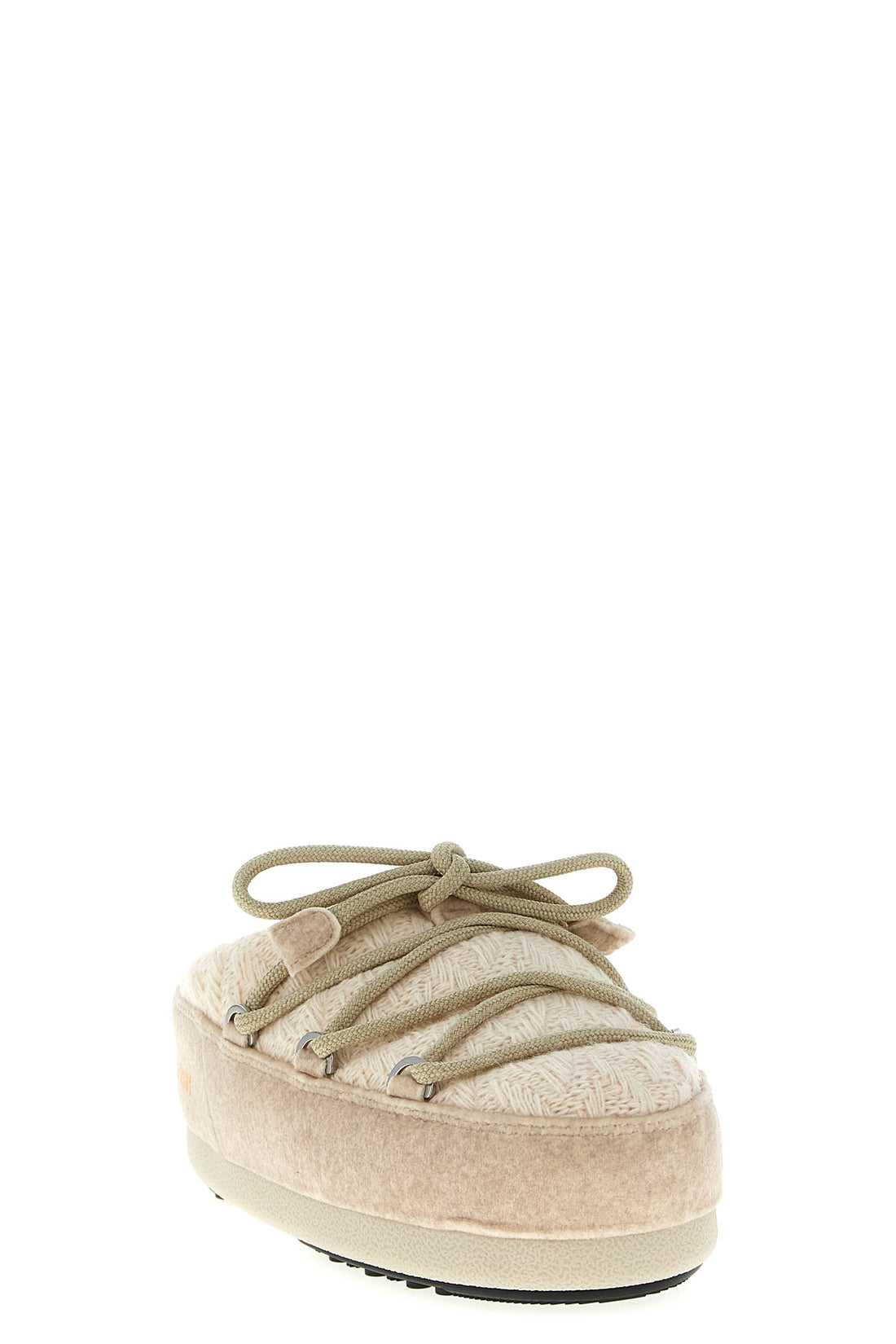 MOON BOOT 37-38 moon boot x guest in residence evx mules in tone-on-tone woven cashmere and wo