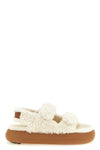 shearling sandals