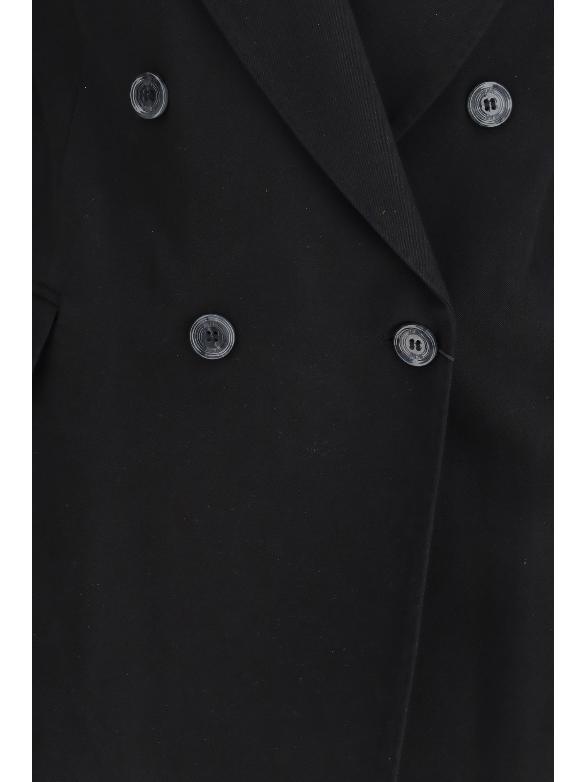 double-breasted blazer