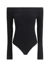 off-shoulder bodysuit