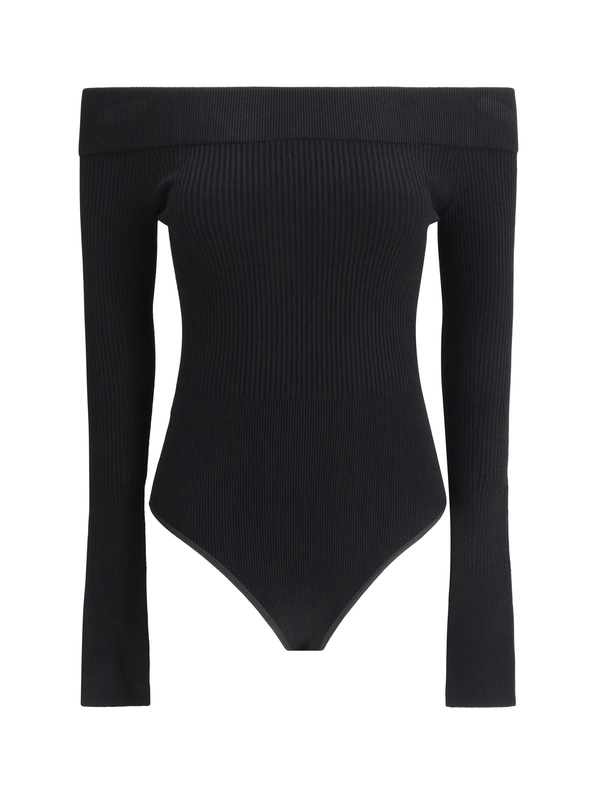 off-shoulder bodysuit