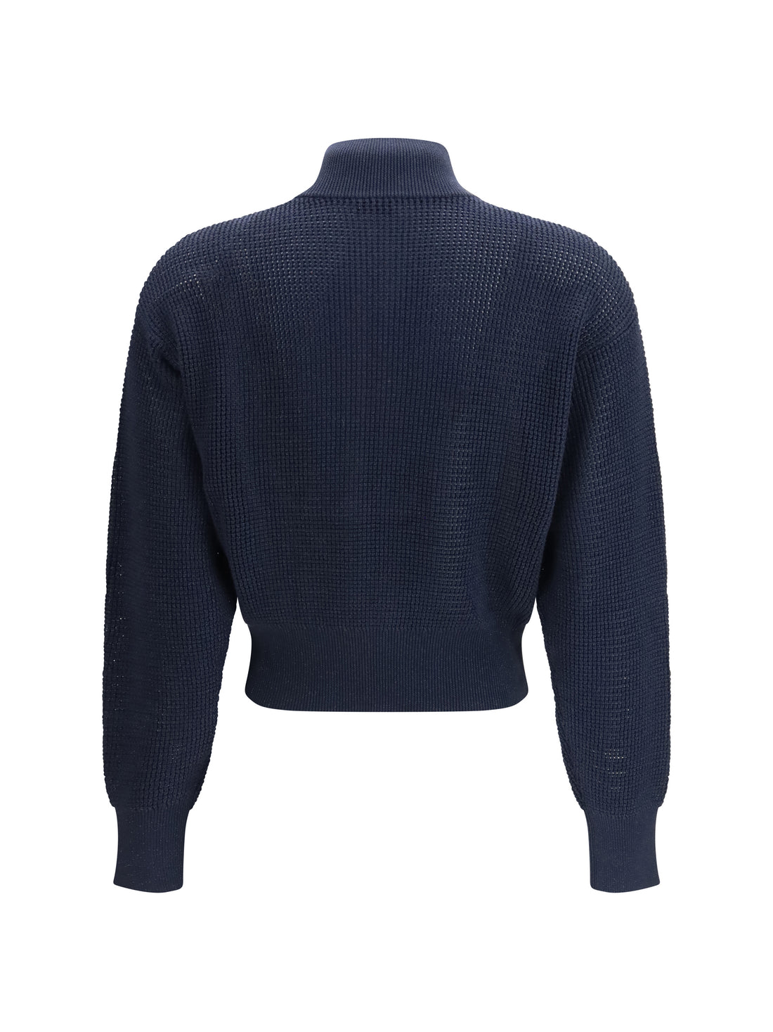 BRUNELLO CUCINELLI M cotton enhanced with all-over lurex detailing cardigan