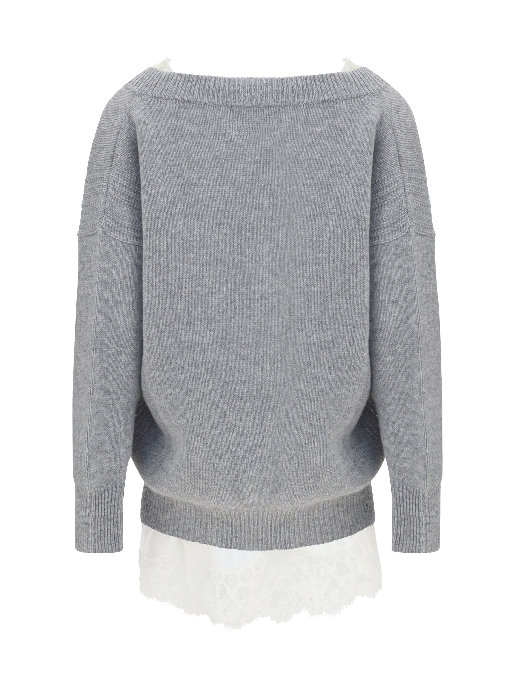 knit dress with slip