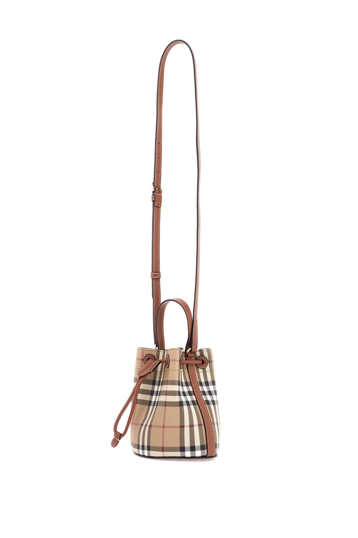 ered\n\ncheckered mini bucket bag