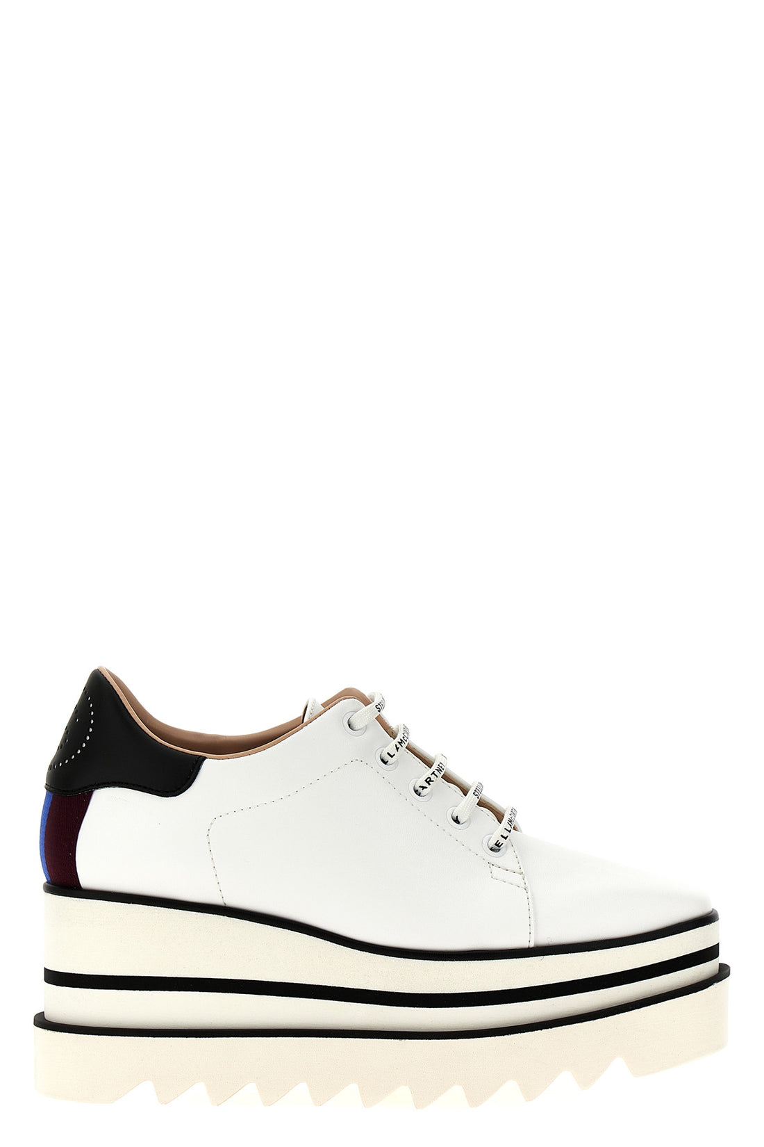 STELLA MCCARTNEY 40 sneak-elyse wedge in alter mat