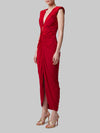 viscose jersey evening dress
