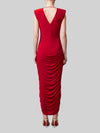 viscose jersey evening dress
