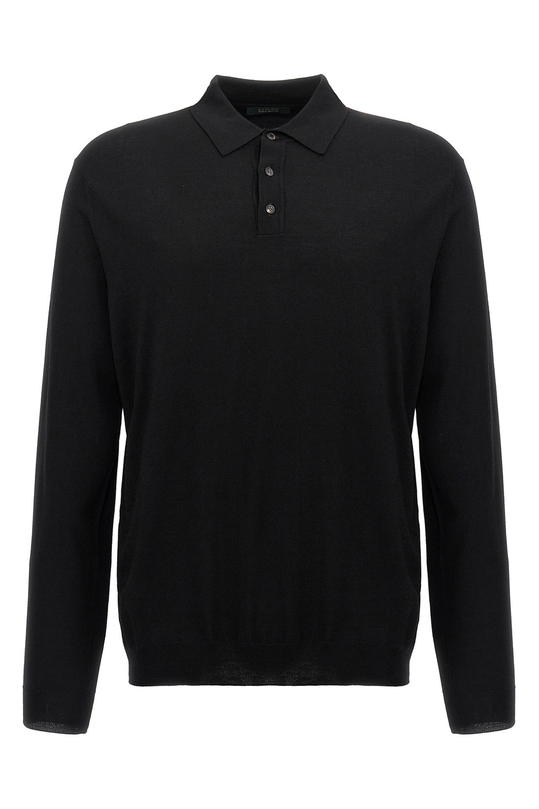 ZANONE 52 wool knit polo shirt