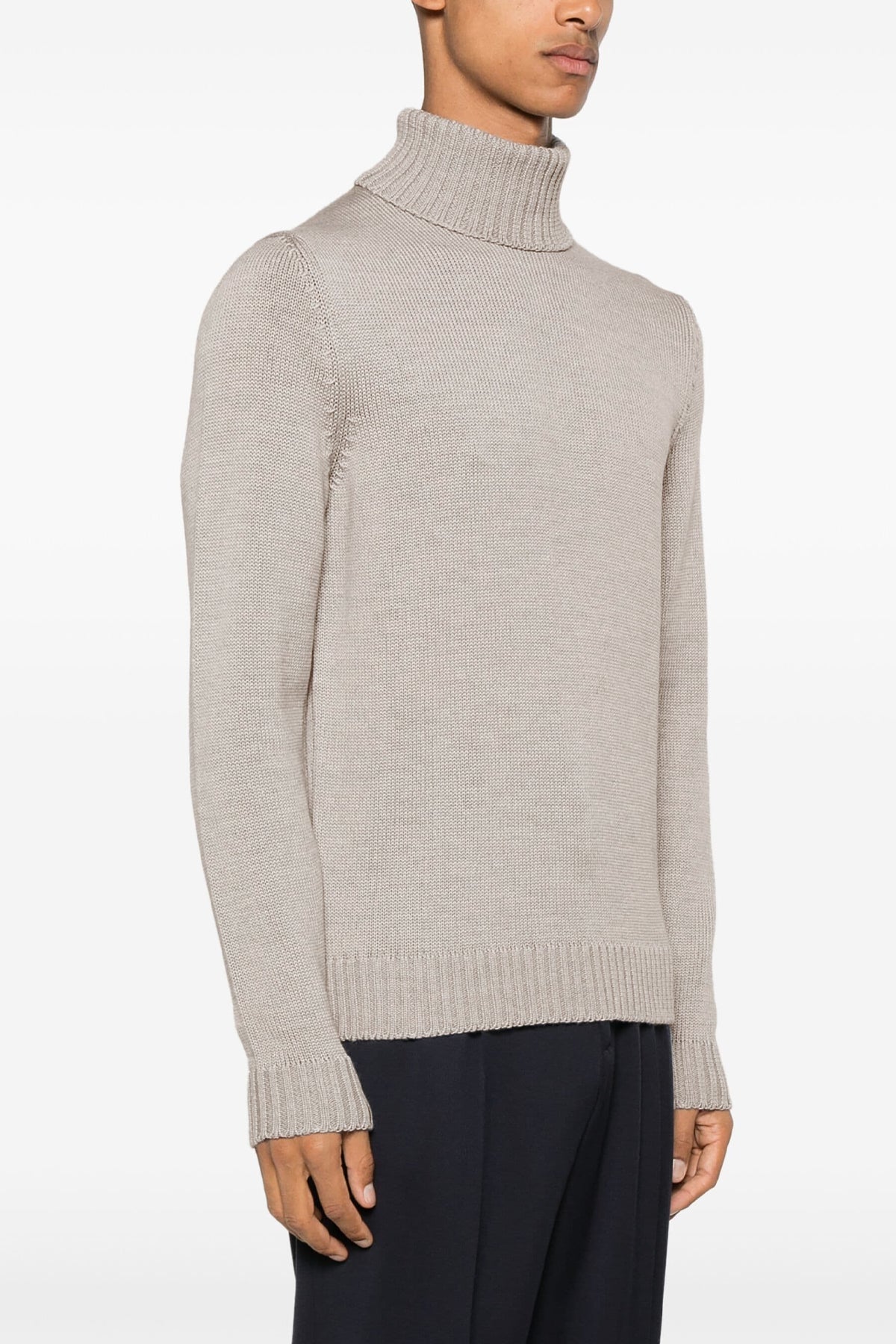 wool turtleneck sweater