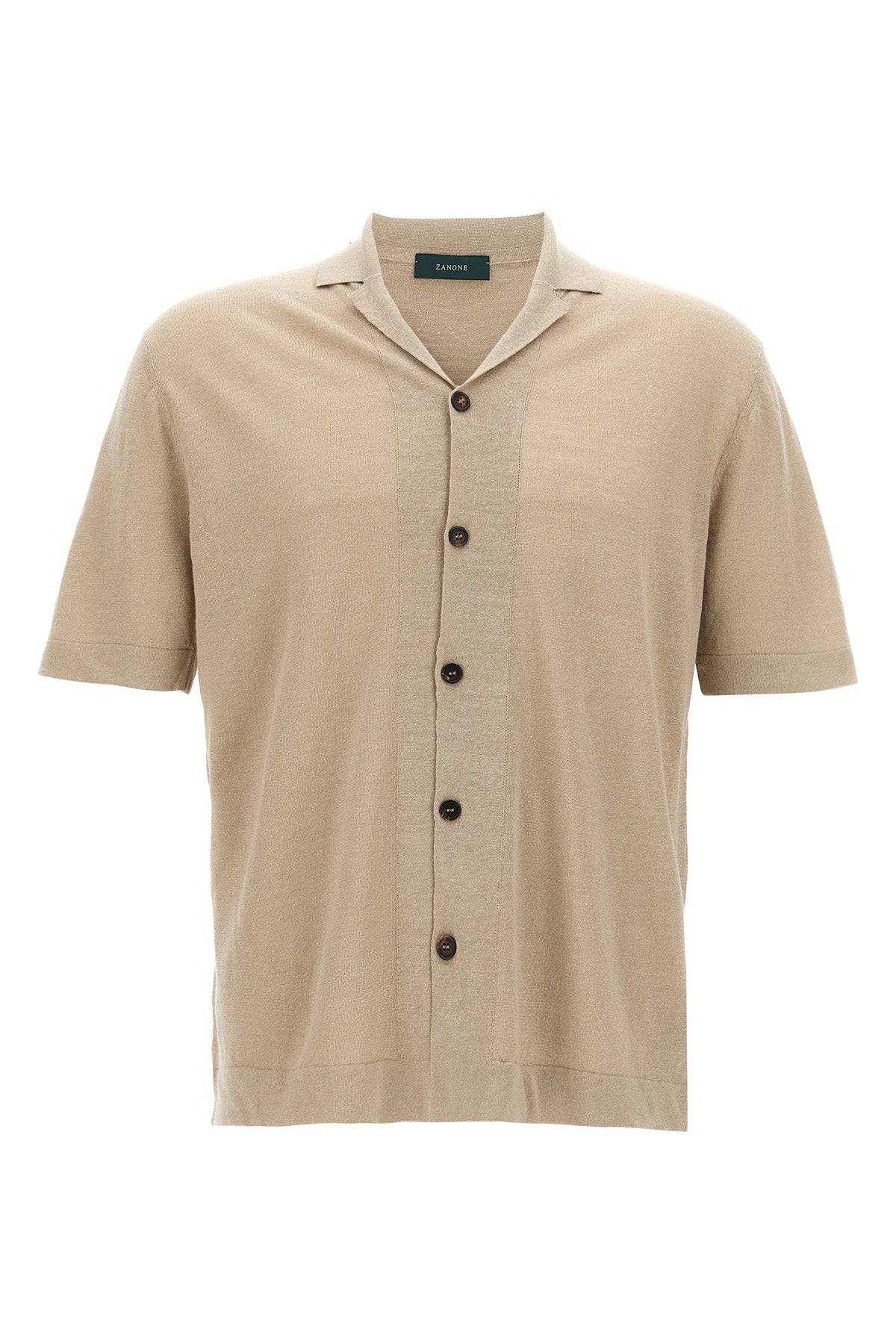 linen and cotton blend shirt