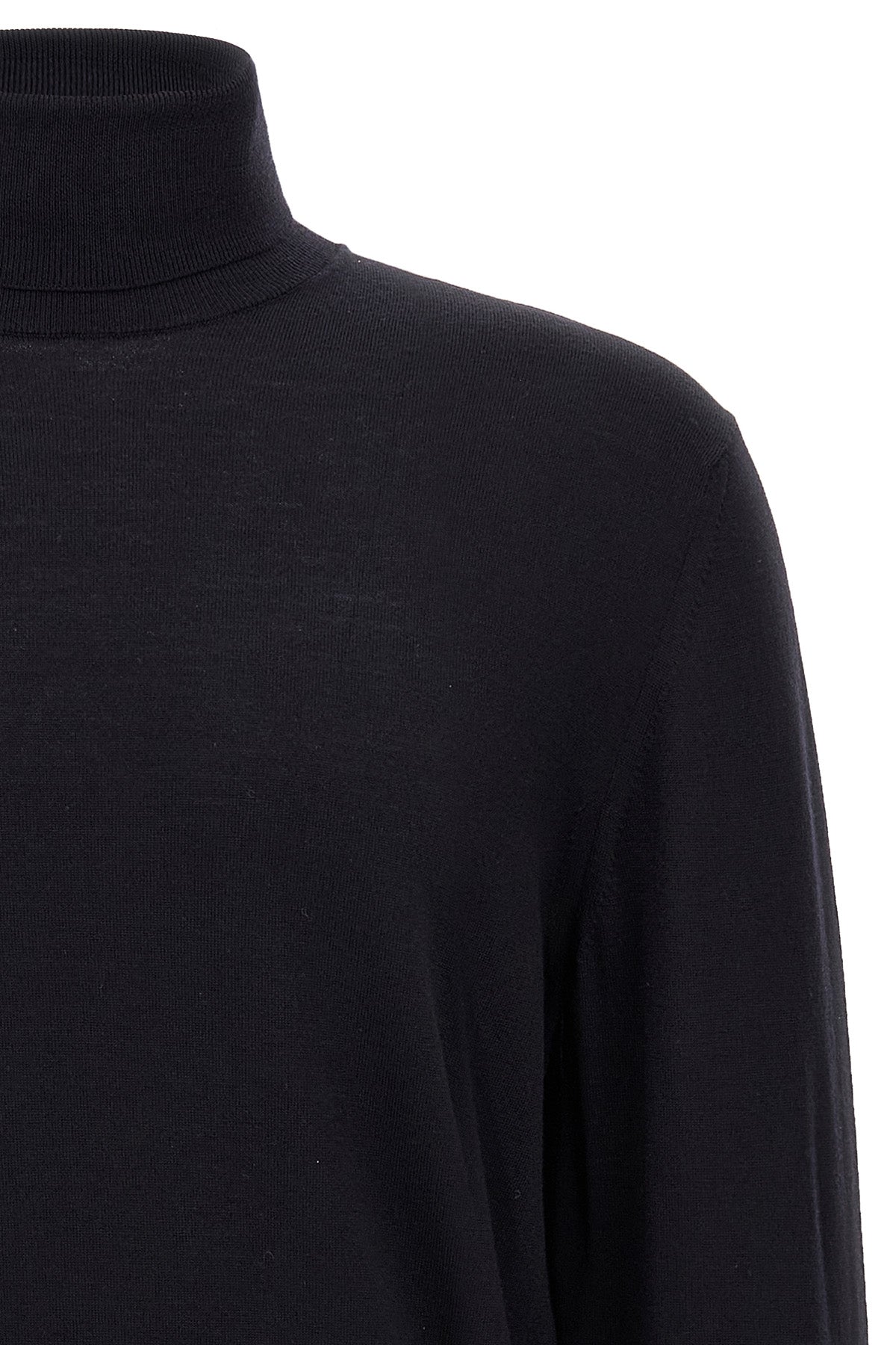 flexwool wool turtleneck sweater