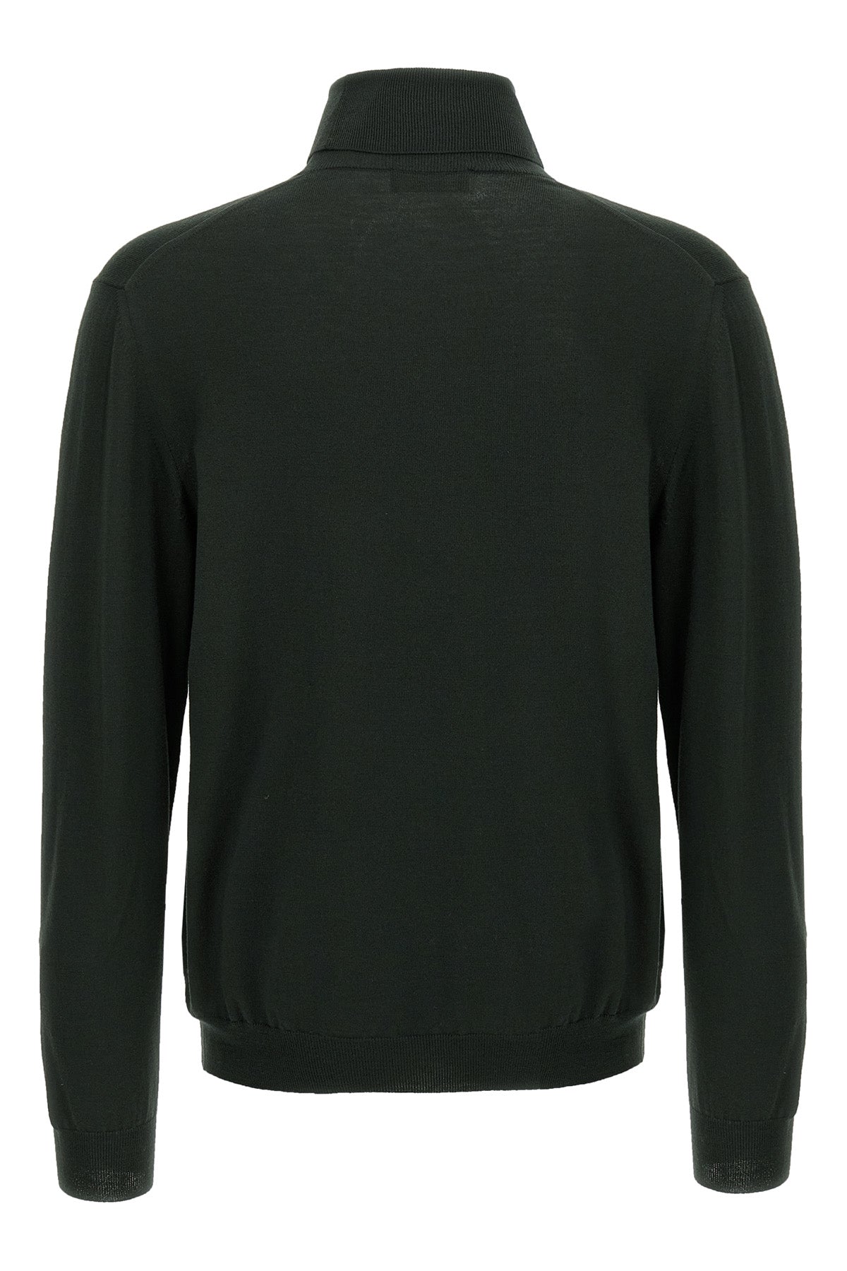 flexwool wool turtleneck sweater
