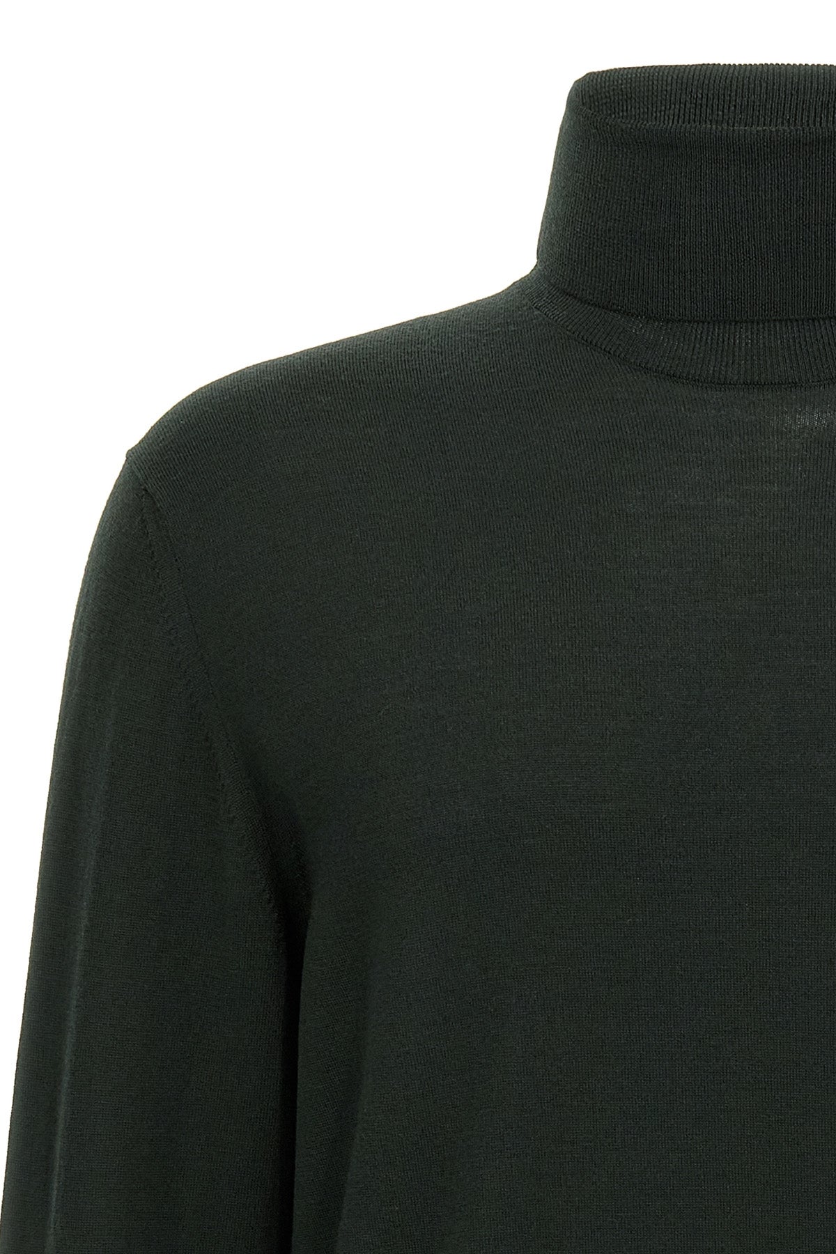 flexwool wool turtleneck sweater