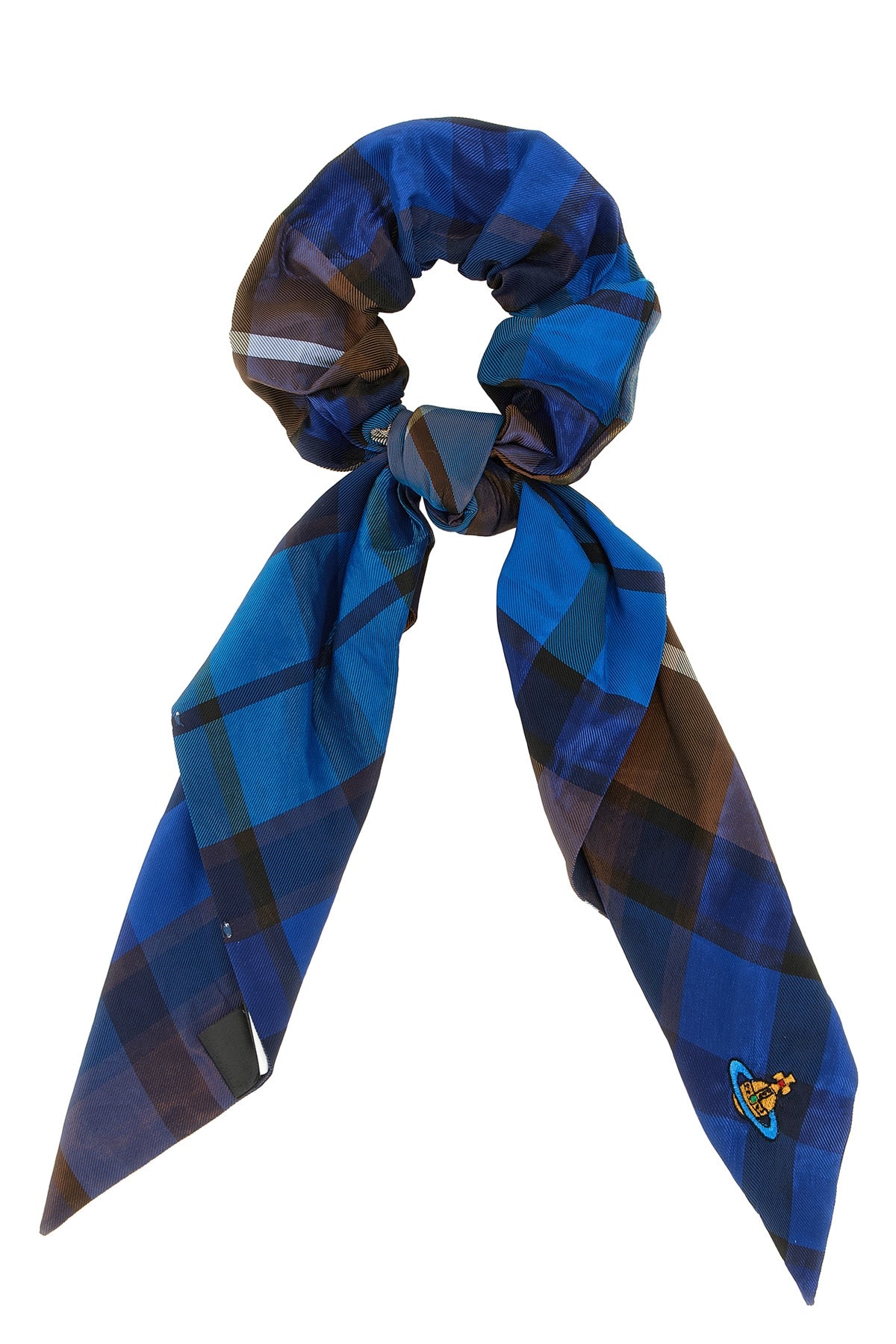 the vivienne westwood large hair elastic is distinguished by a voluminous constr