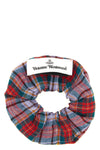 small rtw tartan linen hair band