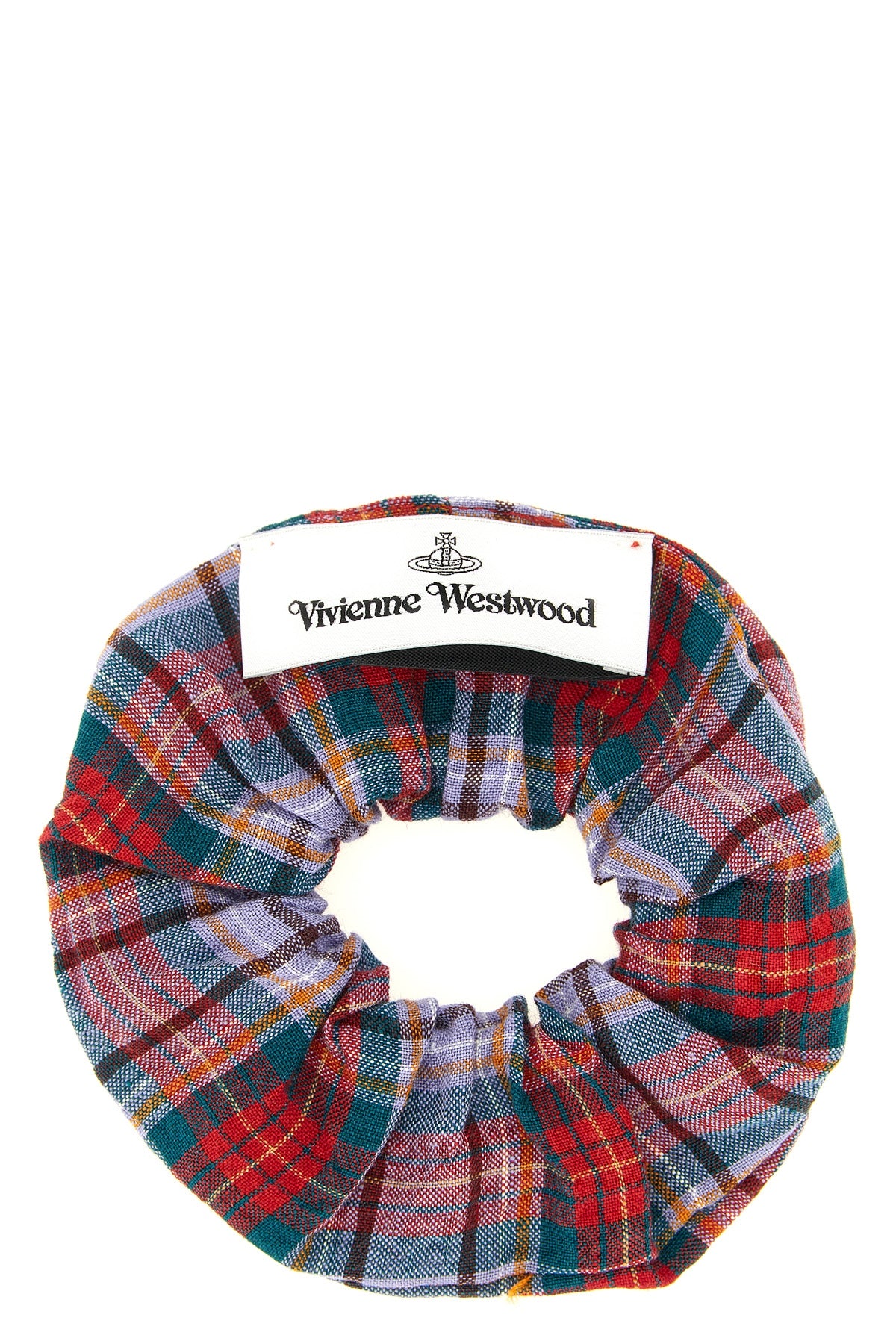 small rtw tartan linen hair band