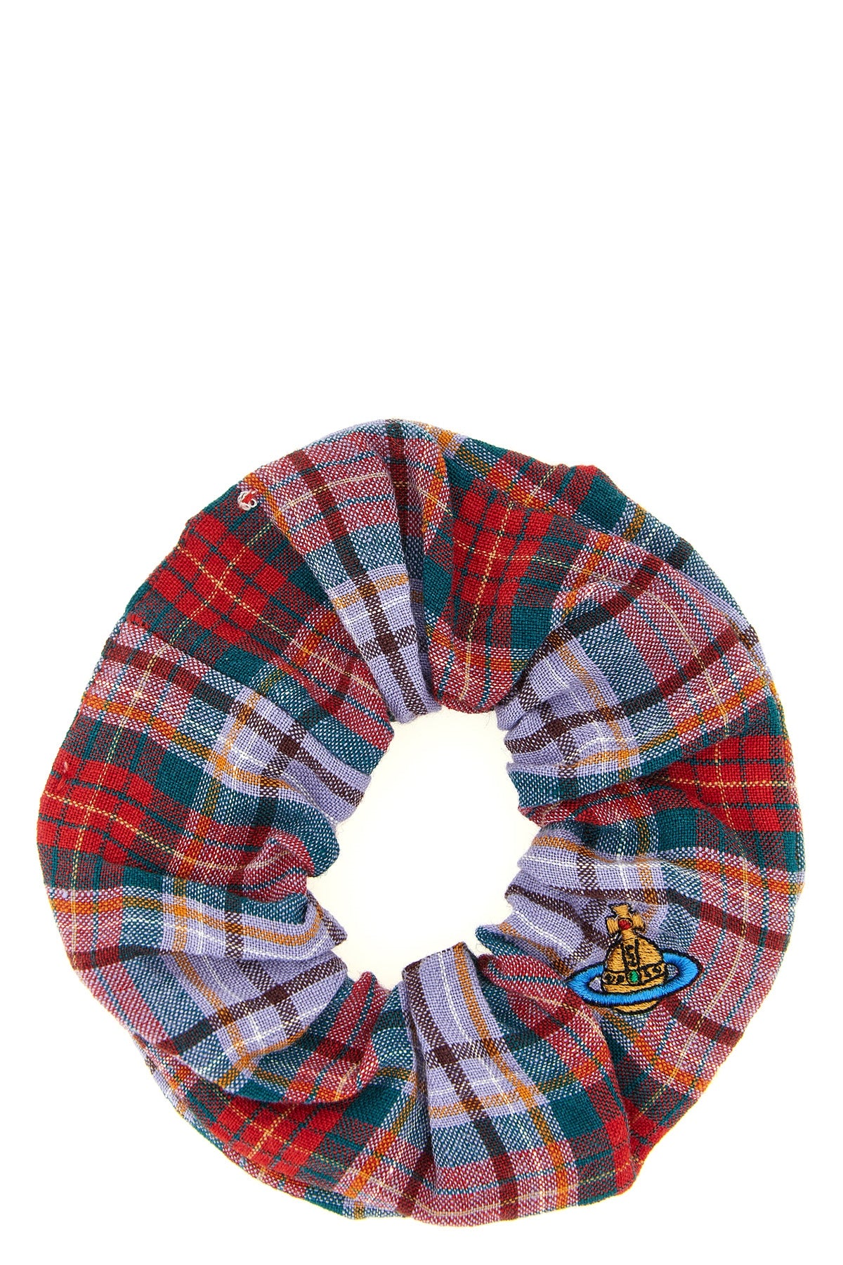 small rtw tartan linen hair band