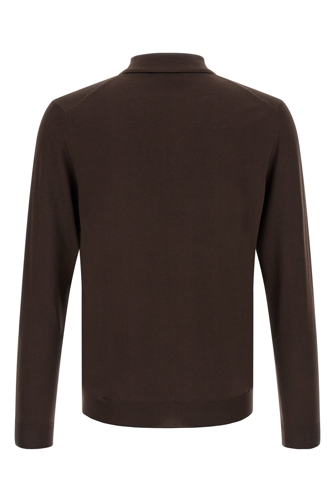ZANONE 48 the zanone long-sleeved polo shirt