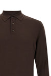 the zanone long-sleeved polo shirt