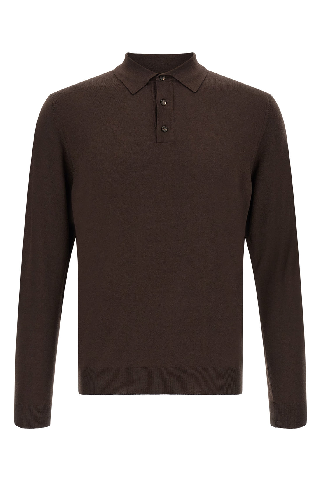 ZANONE 48 the zanone long-sleeved polo shirt