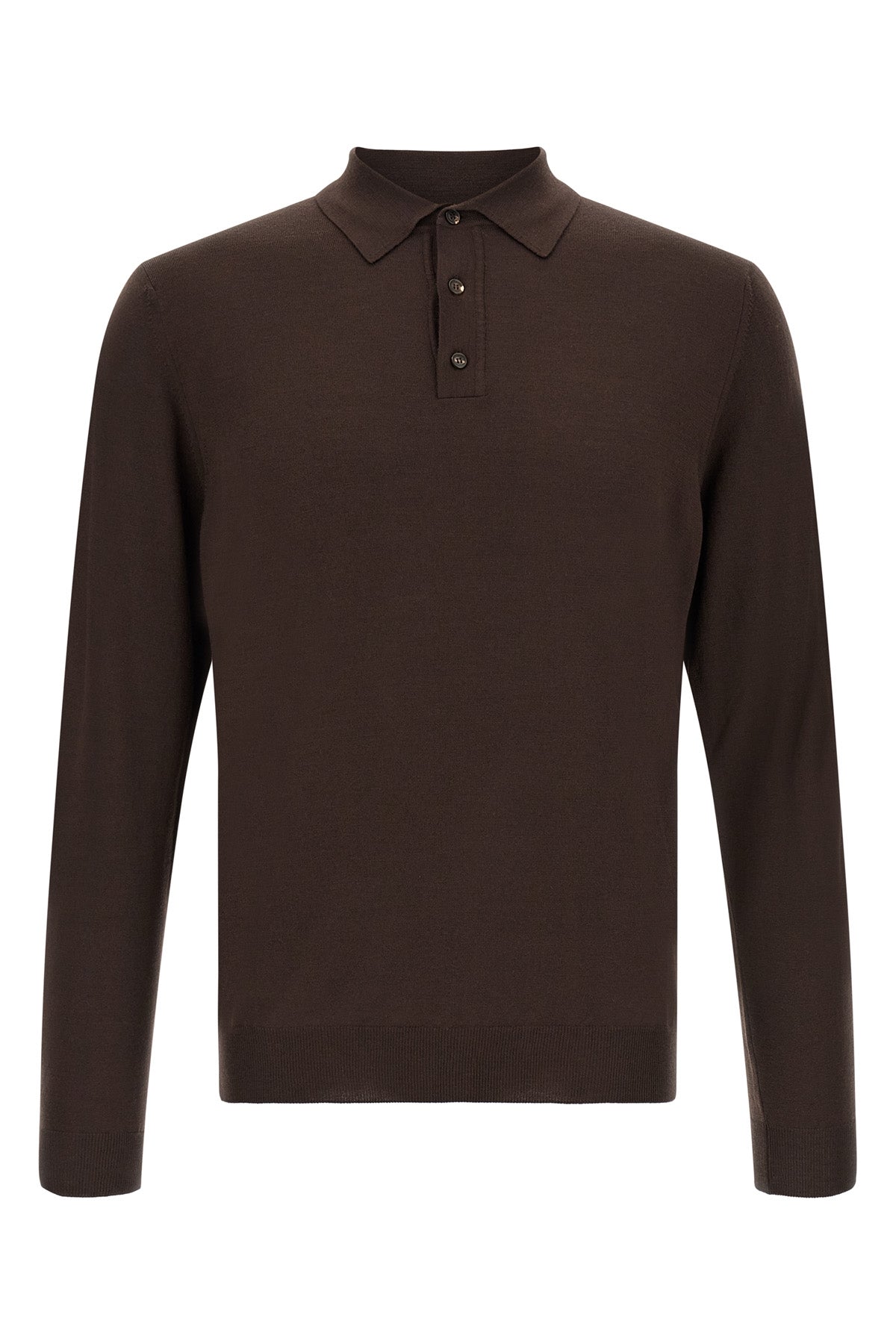 the zanone long-sleeved polo shirt