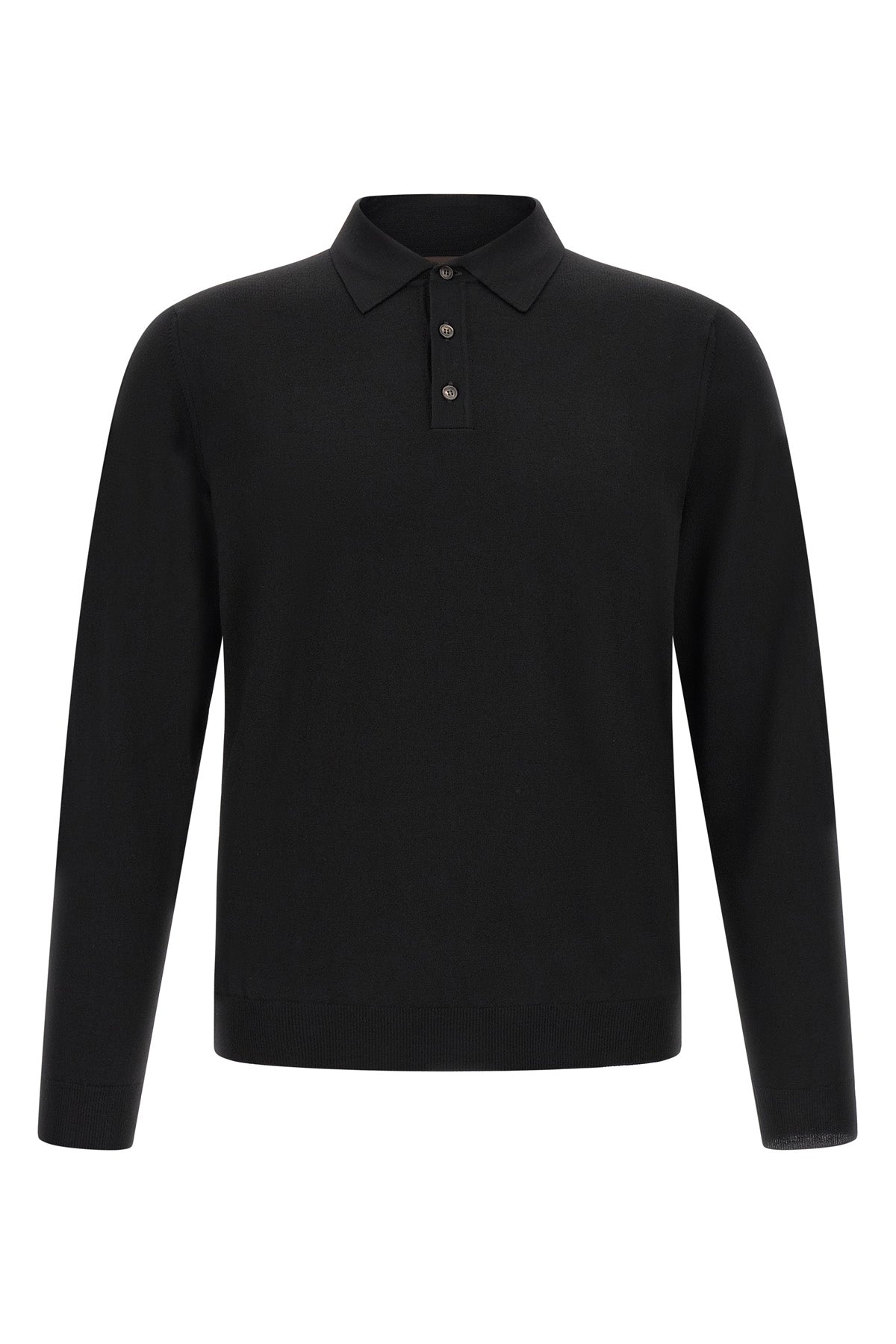the zanone polo long-sleeved polo shirt