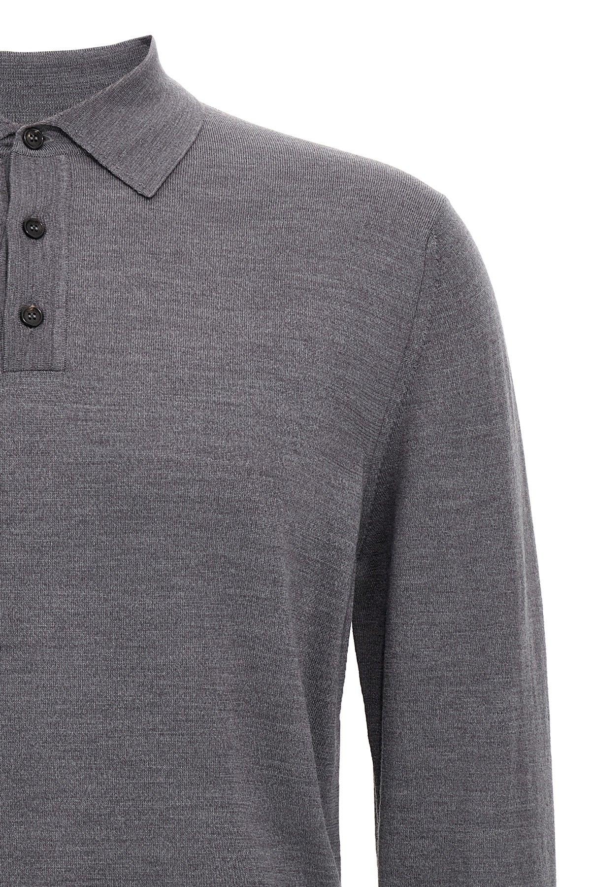 flexwool wool polo shirt