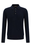 cashmere and wool polo shirt