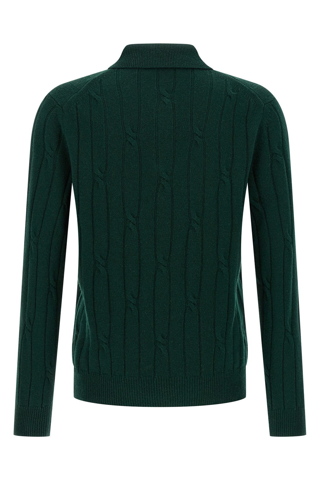 ZANONE 50 polo shirt in wool and heavy cashmere blend