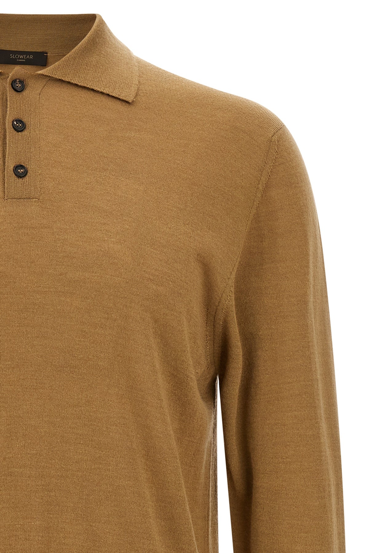 flexwool wool polo shirt