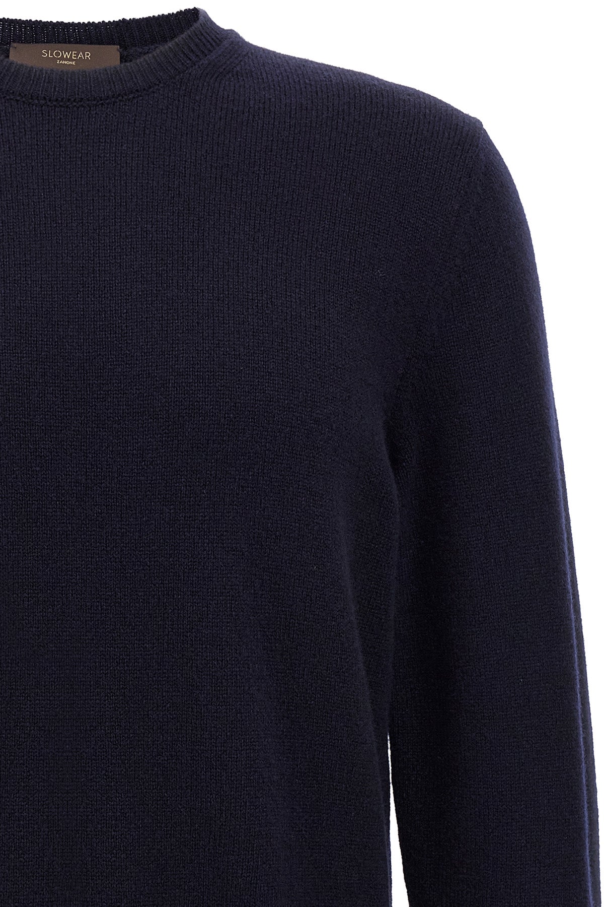 virgin wool crewneck sweater