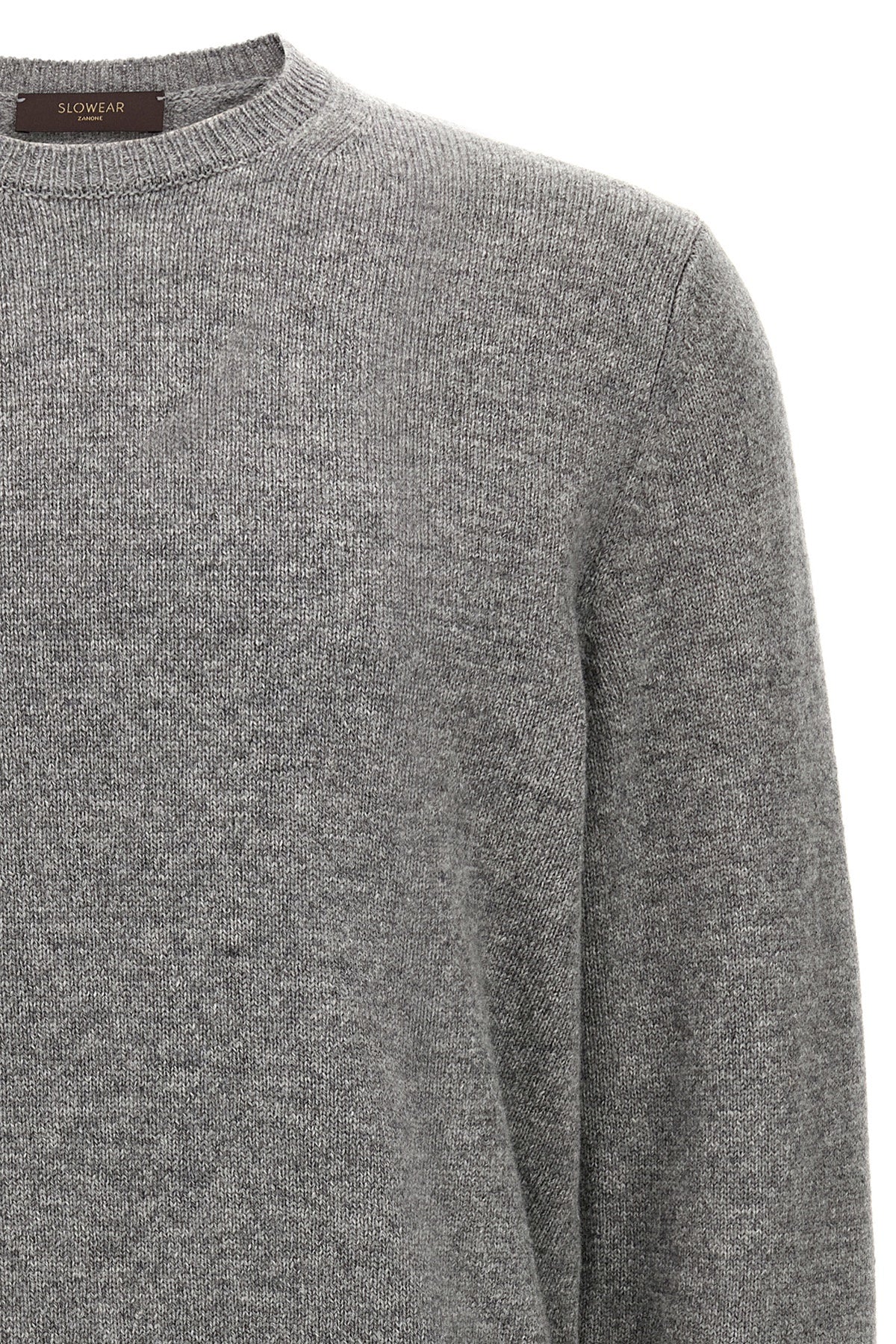 virgin wool crewneck sweater