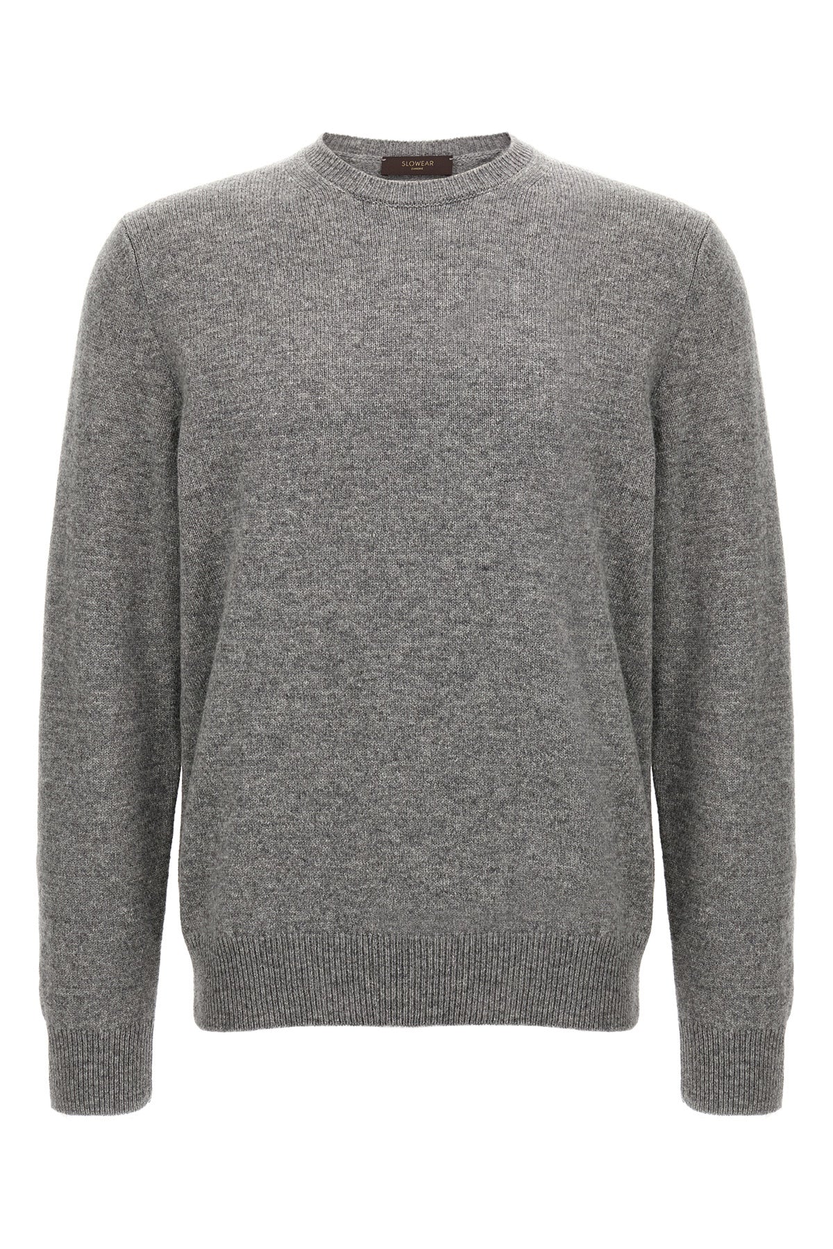 virgin wool crewneck sweater
