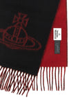 the vivienne westwood scarf in pure wool embodies the rebellious and sophistica