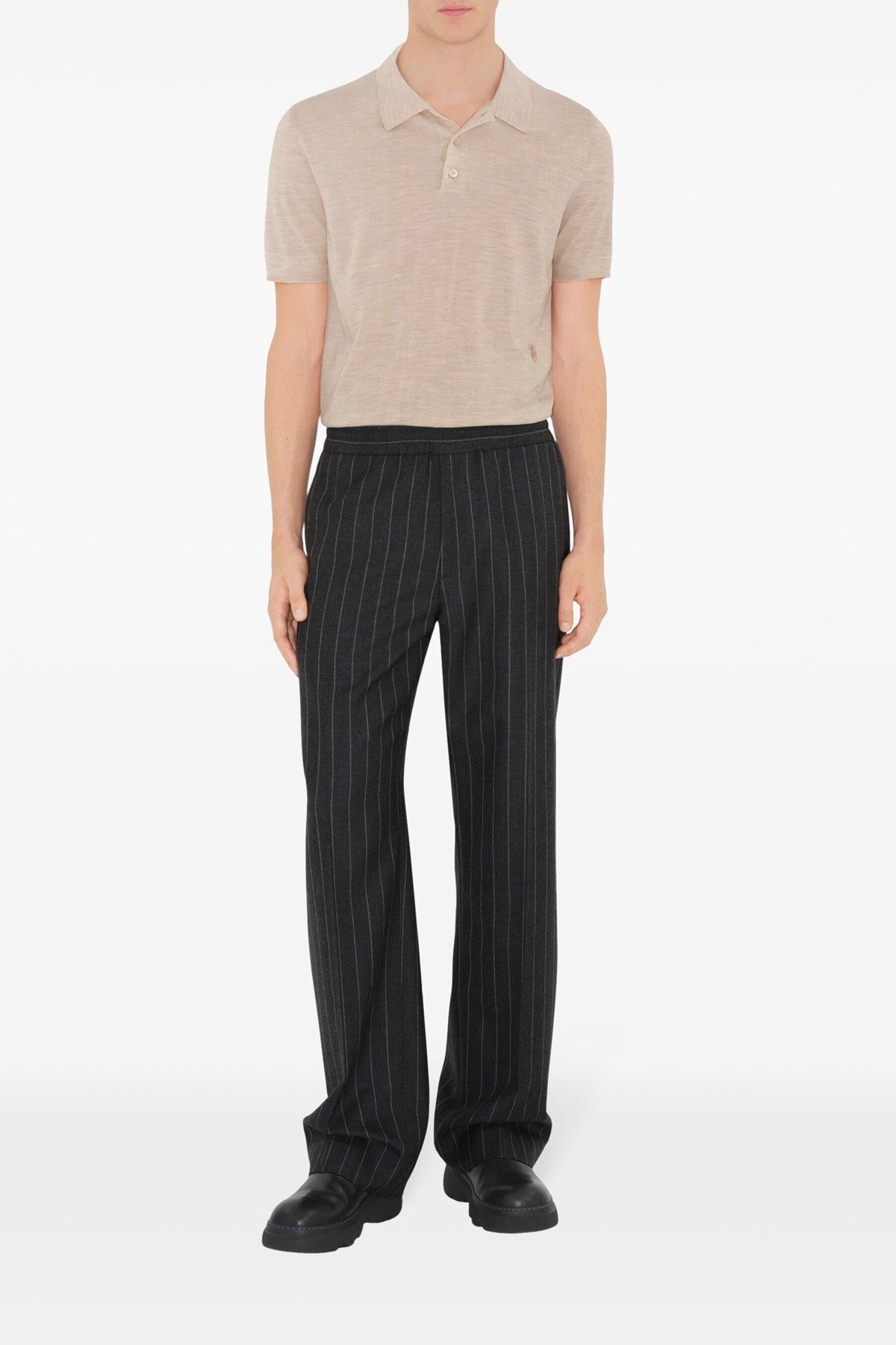 wool polo shirt