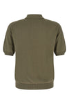 cotton knit polo shirt