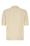 cotton knit polo shirt