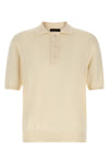 cotton knit polo shirt